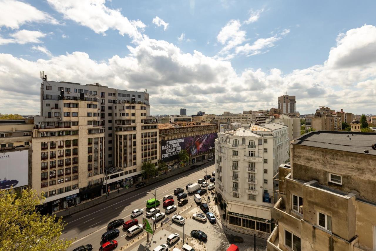 בוקרשט Metropole Apartments Panoramic Ateneum מראה חיצוני תמונה