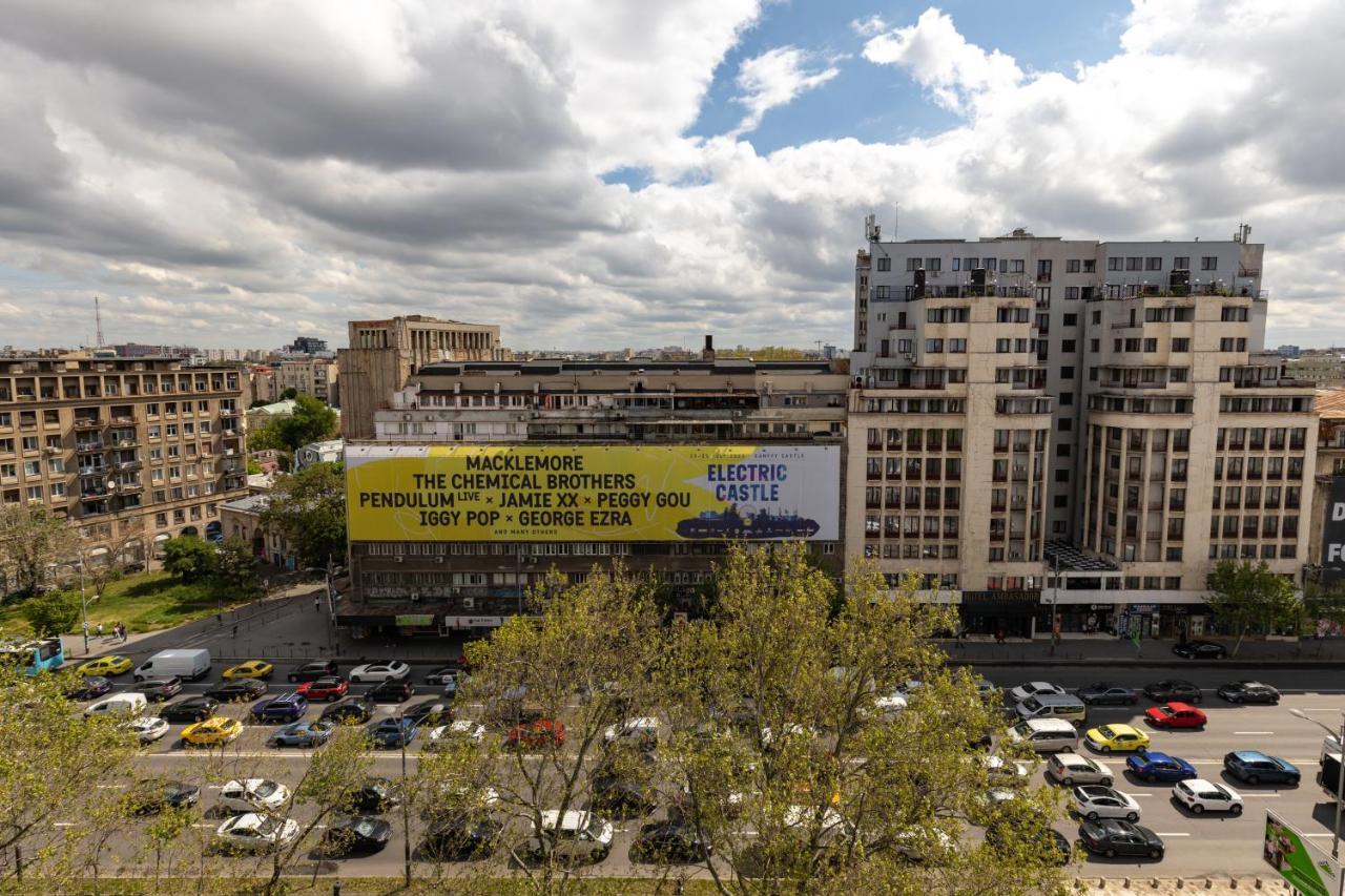 בוקרשט Metropole Apartments Panoramic Ateneum מראה חיצוני תמונה