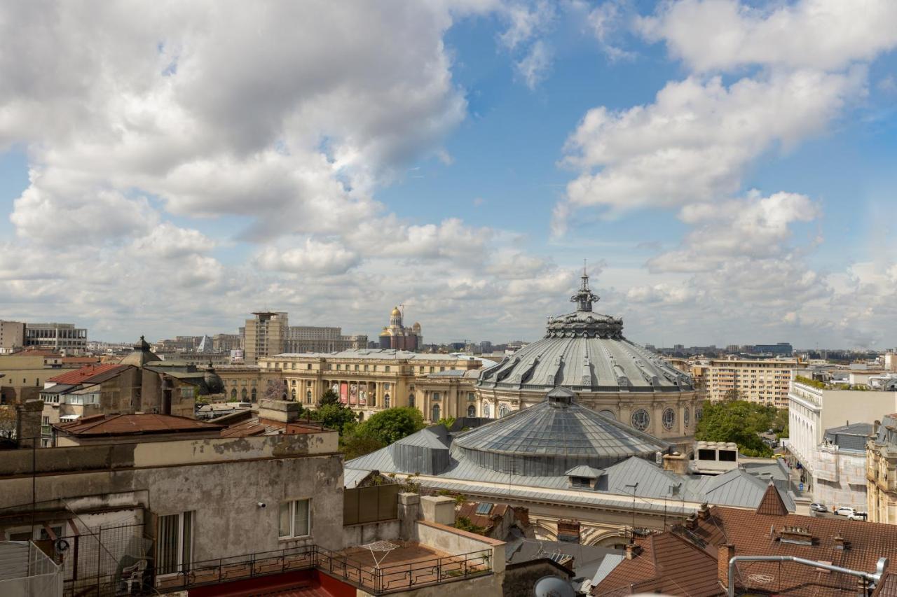 בוקרשט Metropole Apartments Panoramic Ateneum מראה חיצוני תמונה